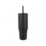 Brady термостакан с силиконовой трубочкой, 900 мл, сертифицированный согласно RCS- Черный