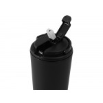 Термокружка с трубочкой Moment Straw, 350 мл, черный