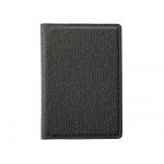 Подарочный набор Consul: обложка для паспорта и картхолдер, серый