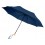 Birgit, складной ветроустойчивой зонт диаметром 21 дюйм из переработанного ПЭТ, темно-синий