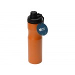 Бутылка для воды Supply Waterline, нерж сталь, 850 мл, оранжевый/черный