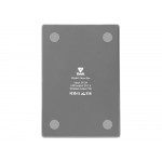 Беспроводная зарядка-подставка с подсветкой Glow box, серый (Р)