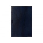 Бизнес-блокнот А5 с клапаном Fabrizio, 80 листов, темно-синий