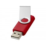 USB-флешка на 32 Гб Rotate Basic, красный