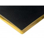 Ежедневник недатированный А5 Black с нашивкой, черный