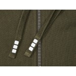 Толстовка Арора мужская с капюшоном, зеленый лесной