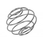 Спортивный шейкер из нержавеющей стали Top Up, 500 мл, серебристый (Р)