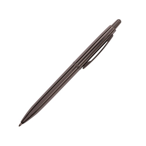 Ручка металлическая шариковая San Remo, вороненая сталь