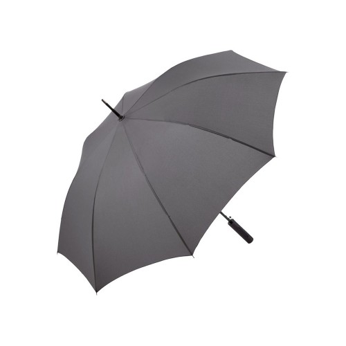 Зонт-трость 1152 Slim полуавтомат, серый