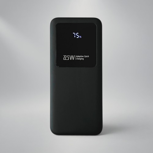 Внешний аккумулятор Kris soft touch, 10000mAh (Чёрный)