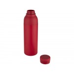 Illuminate бутылка-термос для воды с двойными стенками объемом 650 мл из переработанной нержавеющей стали, сертифицированной по стандарту RCS - Красный