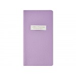 Еженедельник недатированный А6 Zefirс нашивкой, сиреневый