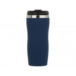 Термокружка Double wall mug C1, soft touch, 350 мл, темно-синий (Р)