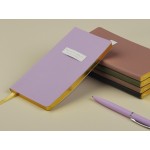 Еженедельник недатированный А6 Zefirс нашивкой, сиреневый