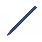 Шариковая металлическая ручка Minimalist софт-тач, темно-синяя