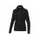 Женская флисовая куртка Amber на молнии из переработанных материалов по стандарту GRS, черный