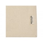 Мини эко-сумка Odessa с клинчиком, изготовленная из переработанного хлопка, сертифицированного согласно GRS, плотностью 220 г/м², объемом 9 л - Натуральный