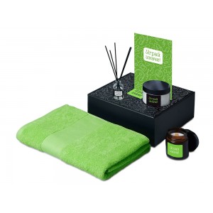 Подарочный набор Re:y. Care с полотенцем, солью для ванны и диффузором