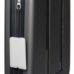Багажная бирка из искуственной кожи, на резинке AirMark, серый