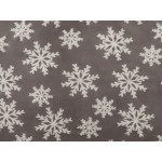 Плед Snowflake новогодний