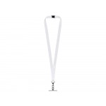 Ланъярд 2 см под сублимацию с трендовым карабином, замком обрыва и металлическим держателем для телефона, черный