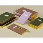 Еженедельник недатированный А6 Total beige с нашивкой, бежевый