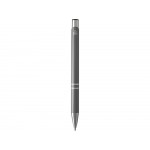 Шариковая ручка Moneta из переработанного алюминия (черные чернила) - Серый