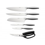 Набор кухонных ножей с блоком, NADOBA, серия VERA