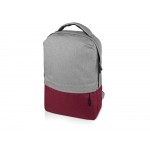 Рюкзак Fiji с отделением для ноутбука, серый/красный