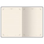 Ежедневник недатированный А5 Royal, коричневый с бронзовым срезом