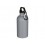 Oregon одностенная бутылка для воды с карабином, изготовленная из нержавеющей стали, сертифицированной по стандарту RCS, объемом 400 мл - Серый