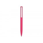 Ручка шариковая пластиковая Bon с покрытием soft touch, розовый