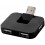 USB Hub Gaia на 4 порта, черный