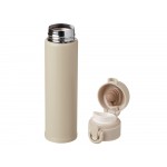 Вакуумная герметичная термокружка Inter, бежевый, нерж. сталь