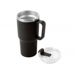 Термокружка Кенчер с двойными стенками из нержавеющей стали 304 и полипропилена, черный