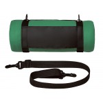 Плед Нежность с плечевым ремнем, зеленый