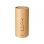 Герметичная вакуумная термокружка Pillar,550 мл, серебристый (Р)