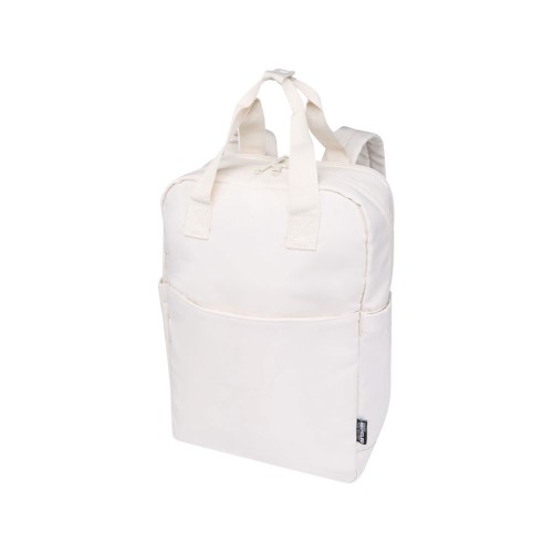 Трип 14 Эви рюкзак для ноутбука из переработанного материала объемом 9 л, кремовый