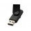 Флеш-карта Rotate Metallic USB 2.0 на 4 Gb, черный