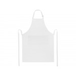 Фартук Andrea плотностью 240 г/м² с регулируемой завязкой на шее - Белый