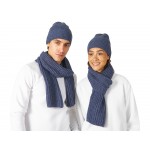 Подарочный набор  Nordend, темно-синий меланж