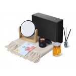 Подарочный набор Re:f. Shelter  с пледом, зеркалом, свечой и диффузором