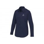 Carnelian женская рубашка из поплина - Navy Blue