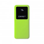 Внешний аккумулятор Kris soft touch, 10000mAh (Светло-зелёный)