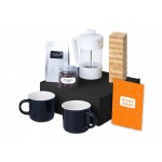 Подарочный набор Re:y. Together  с френчпрессом, кружками и дженгой