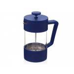 Подарочный набор c френчпрессом, кружками и чаем, синий