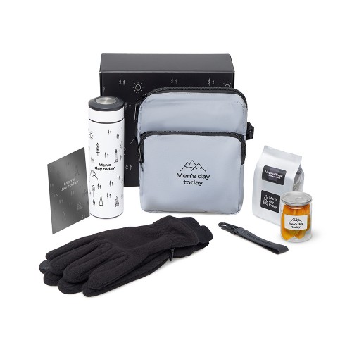 Подарочный набор Re:m. Step  с термосом, перчатками и сумкой