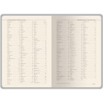 Ежедневник недатированный А5 Megapolis Nebraska Flex, зеленый с золотым обрезом (Р)