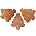 Набор новогодних имбирных печений в форме елочки