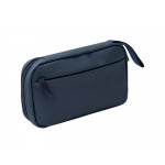 Косметичка-органайзер DULAC/ЛАВИЯ из искусственной кожи, синий нейви